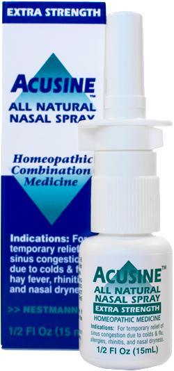 Acusine Homeopathic Nasal Spray
